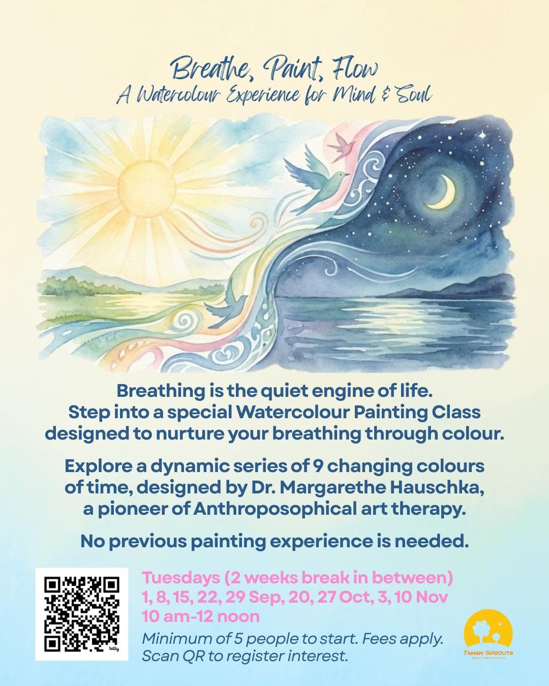 Breathe, Paint, Flow – A Watercolour Experience for Mind & Soul